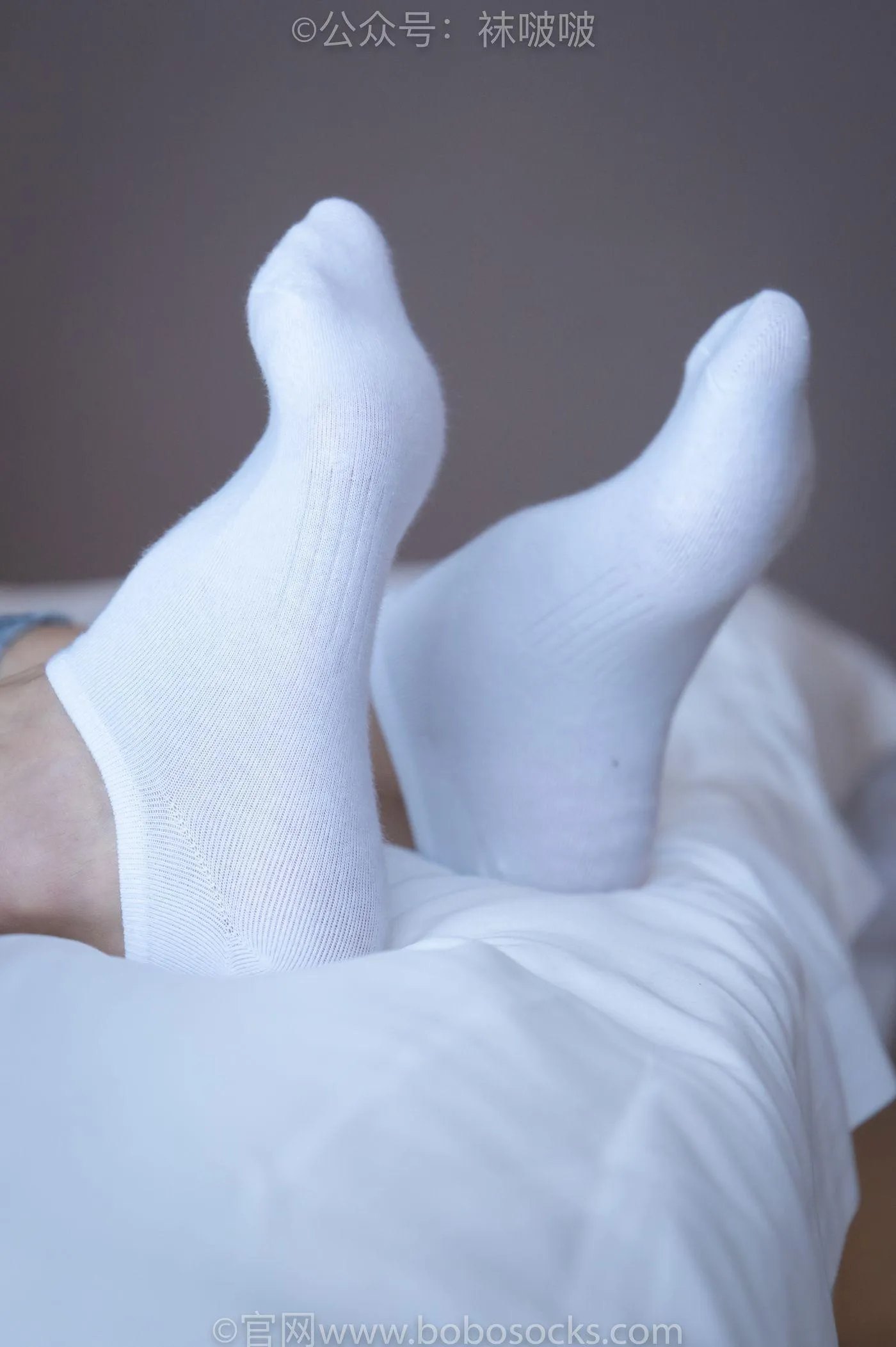 [BoBoSocks袜啵啵]NO.024 涵涵-板鞋、白棉袜、裸足 [134P]插图6